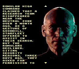 Star Trek the Next Generation screenshot 2 for Super Nintendo